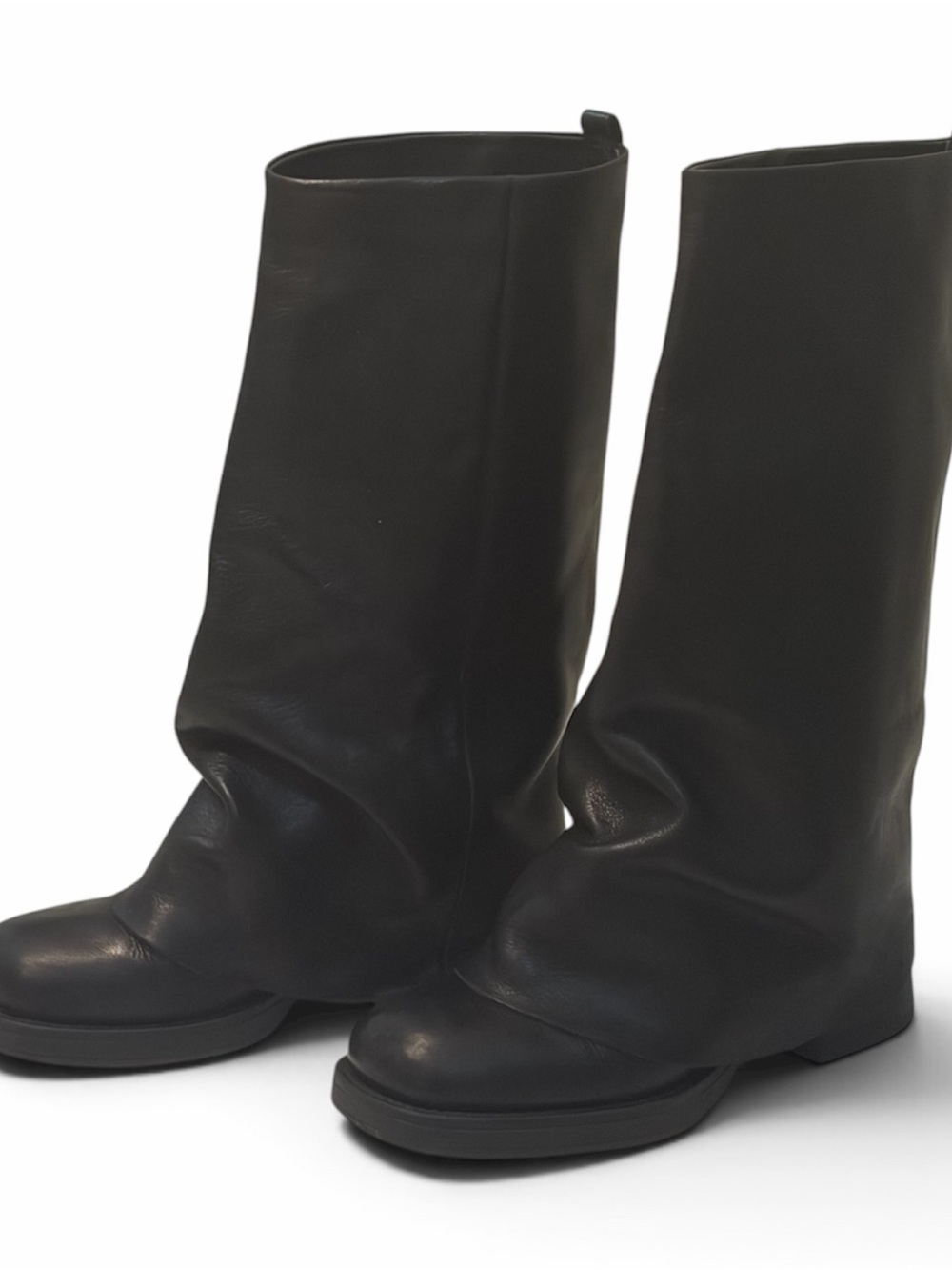 Steve Madden Benton Black Leather
